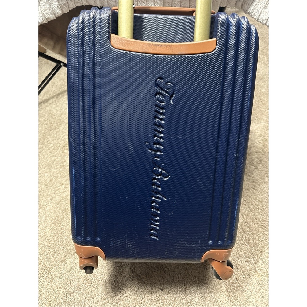 Tommy Bahama Hardside Carry-On Spinner USED Nice Travel Ready EUC 14"x9"x 21" - Picture 5 of 14
